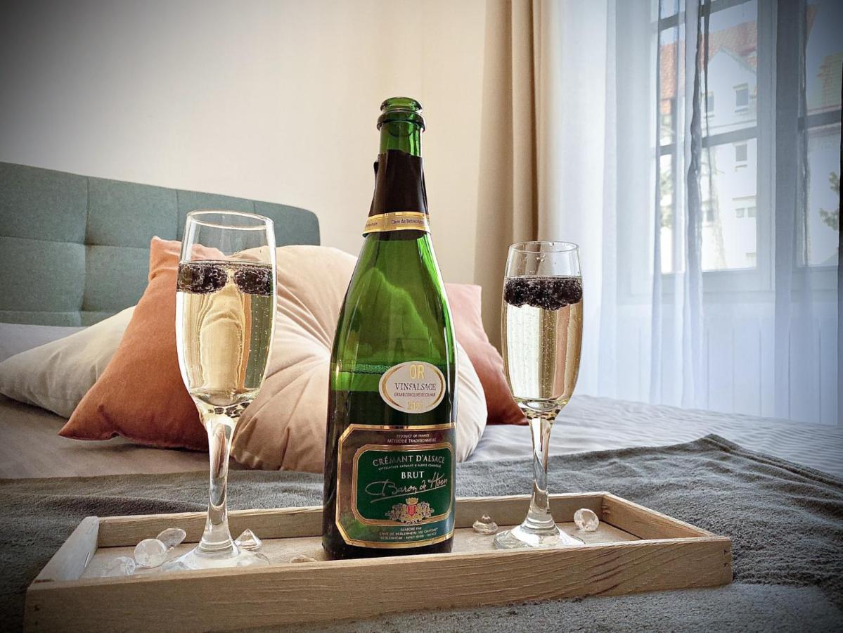 Le Convivial, Appartement Centre Ville مُلووز الغرفة الصورة