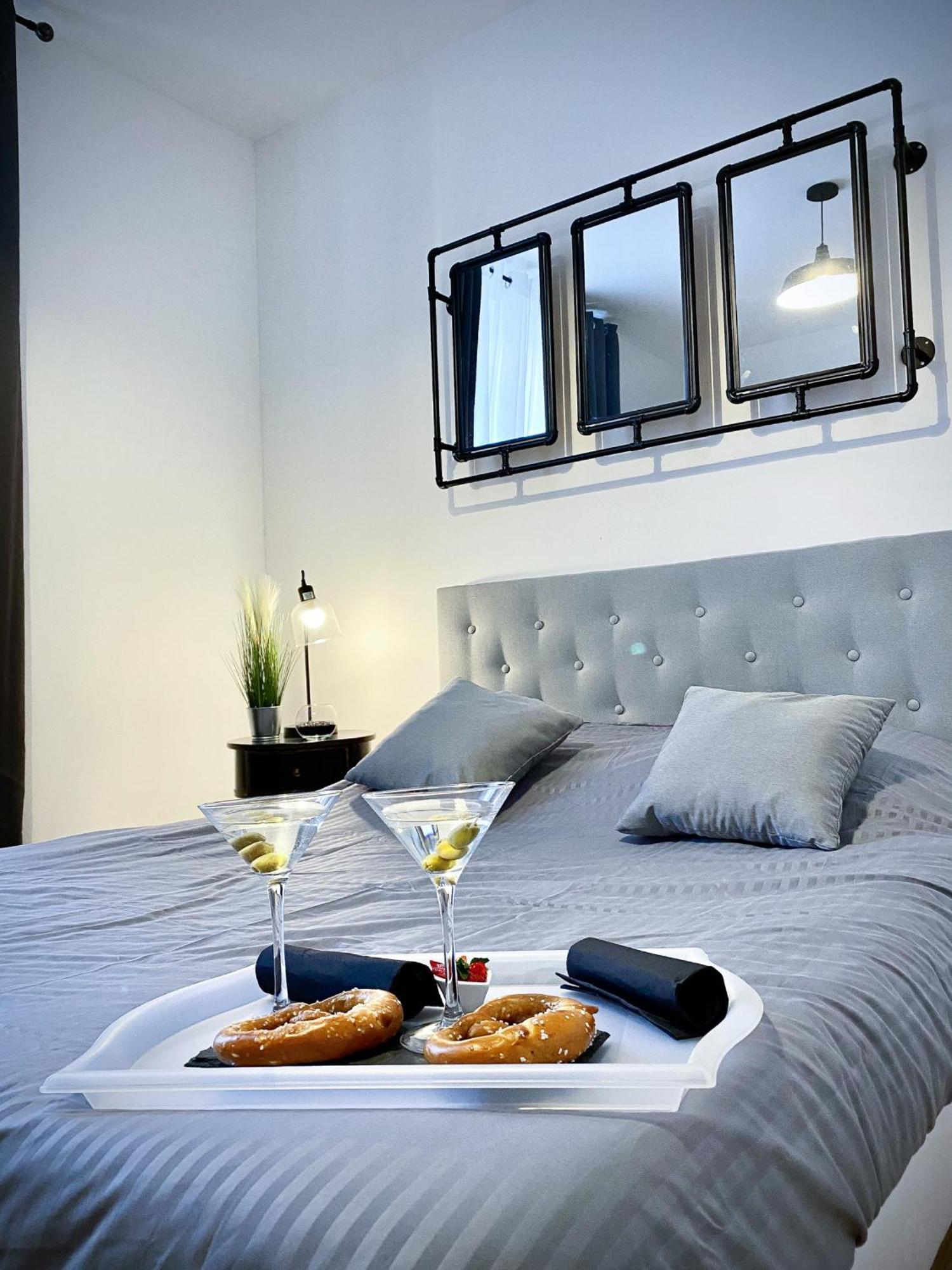 Le Convivial, Appartement Centre Ville مُلووز الغرفة الصورة